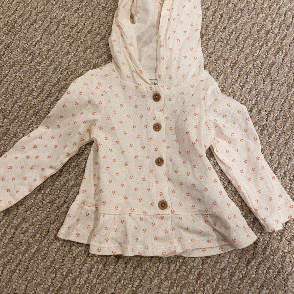 Carter’s Baby Girl Size 6 months Lot of Clothing Pants, Top, Footie Pajamas - Picture 5 of 11